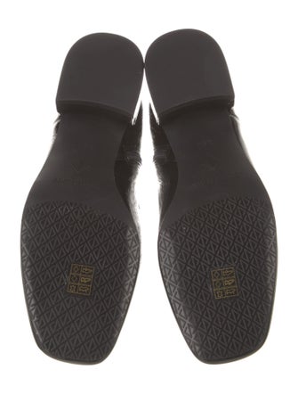 Donald Pliner Patent Leather Colorblock Pattern Chelsea Boots