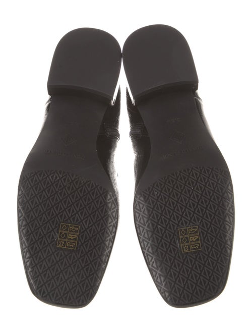 Donald Pliner Patent Leather Colorblock Pattern Chelsea Boots