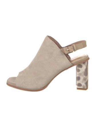 Donald Pliner Suede Slingback Sandals