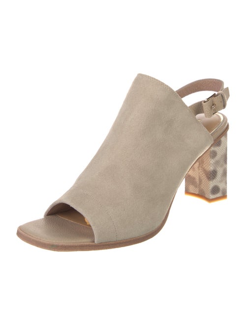 Donald Pliner Suede Slingback Sandals