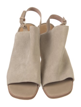 Donald Pliner Suede Slingback Sandals