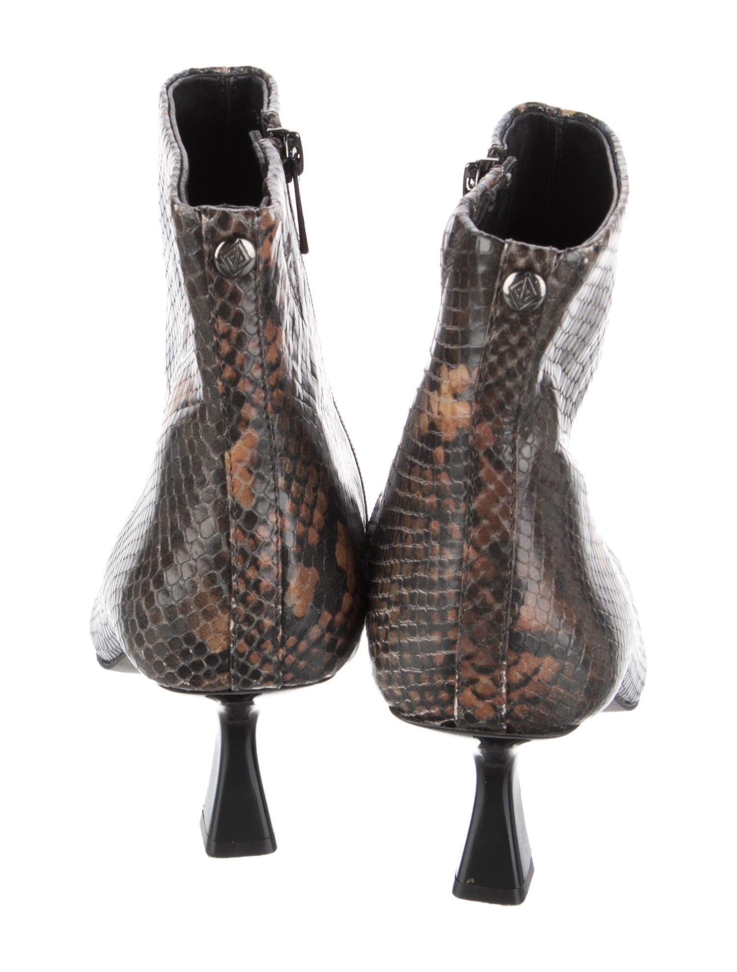 Donald Pliner Snakeskin Animal Print Boots