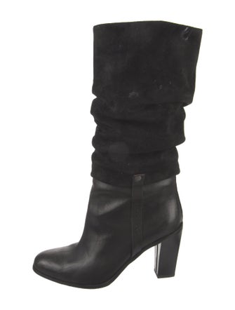 Donald Pliner Leather Slouch Boots