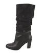 Donald Pliner Leather Slouch Boots