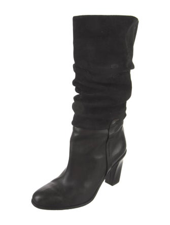 Donald Pliner Leather Slouch Boots