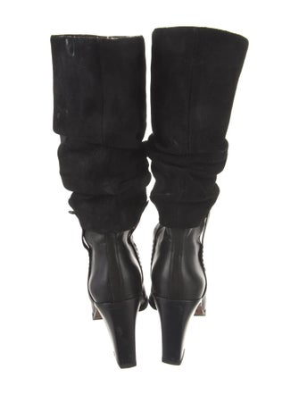 Donald Pliner Leather Slouch Boots