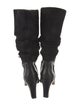 Donald Pliner Leather Slouch Boots