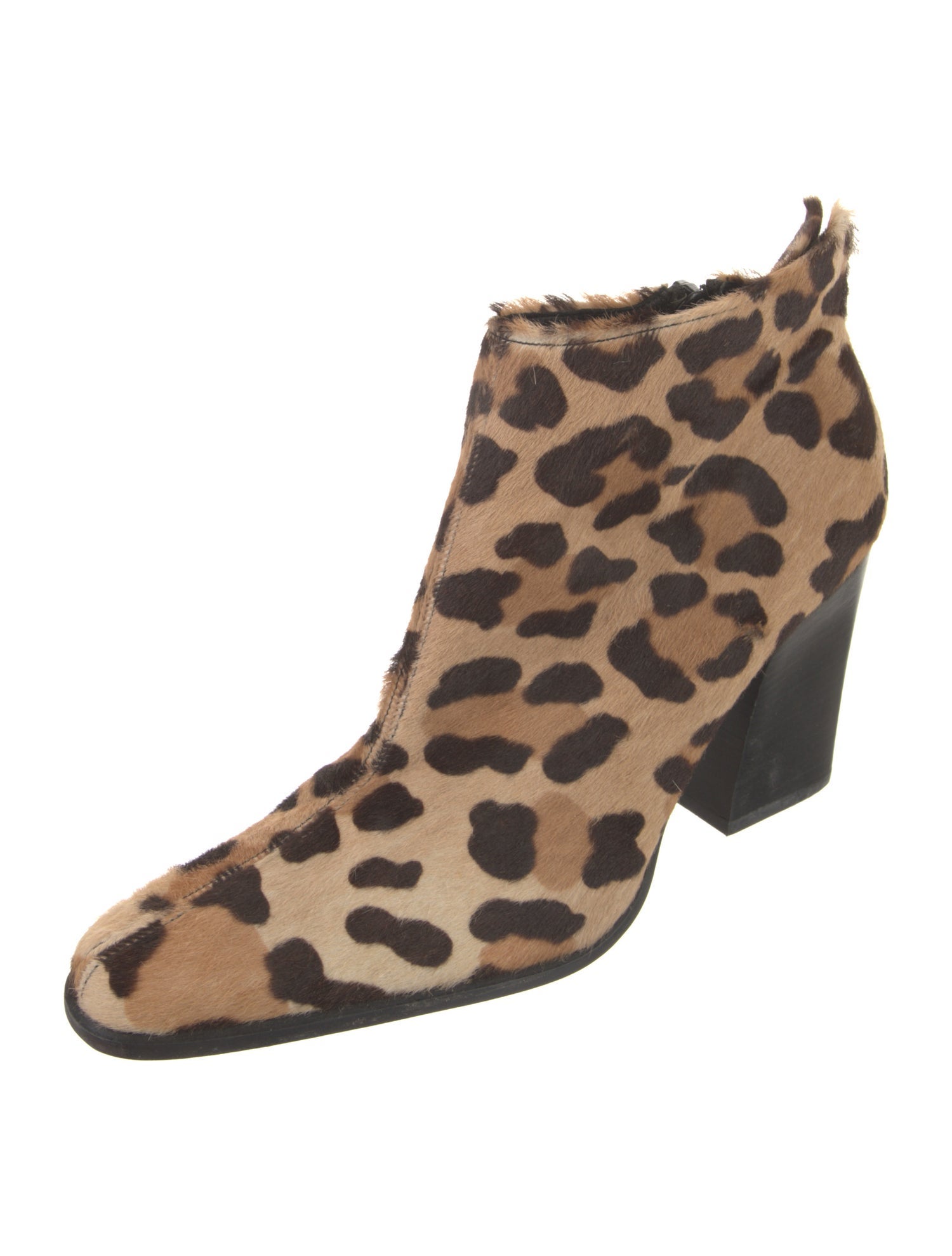 Donald Pliner Ponyhair Animal Print Boots