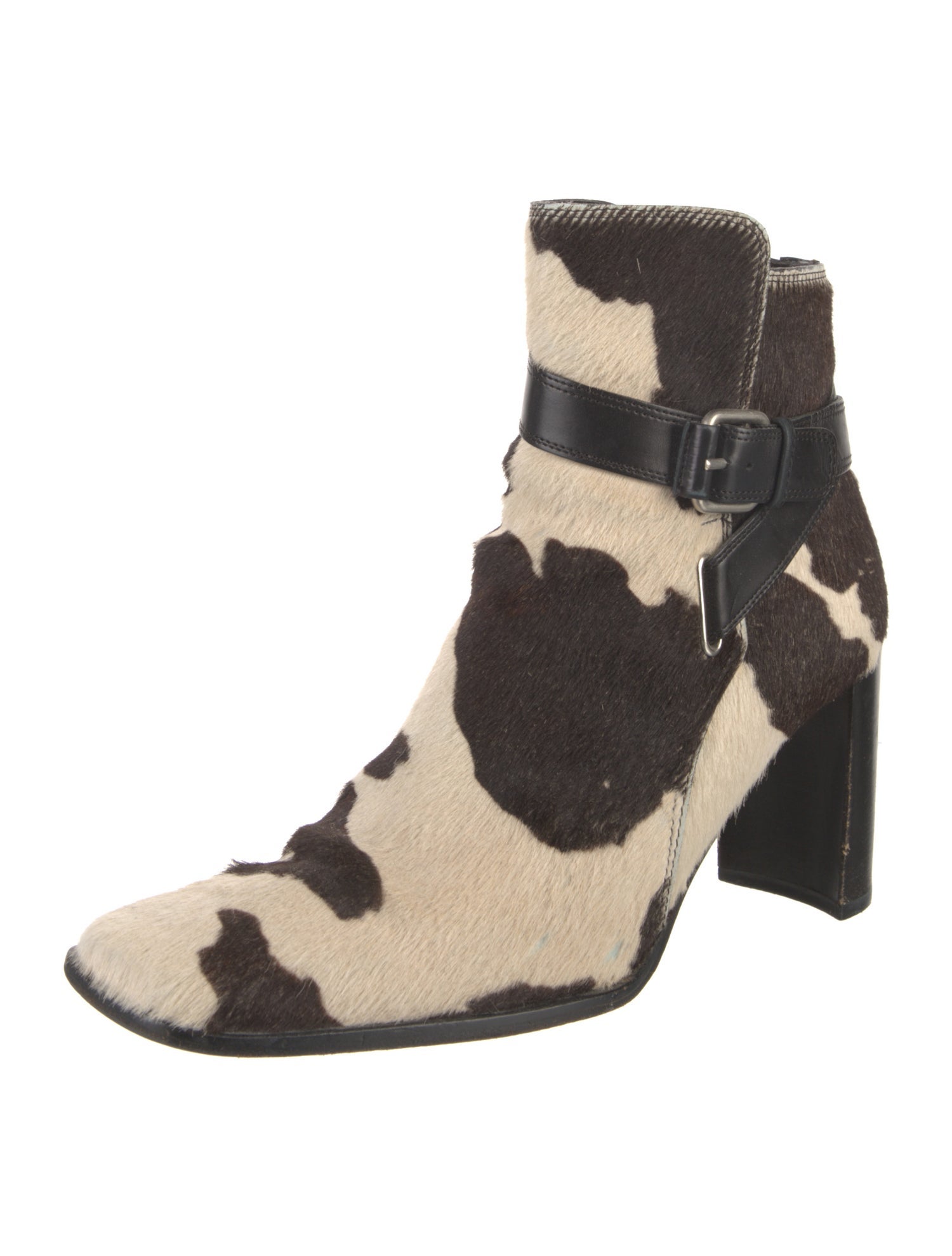 Donald Pliner Ponyhair Animal Print Boots