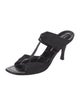Donald Pliner Leather T-Strap Sandals