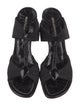 Donald Pliner Leather T-Strap Sandals
