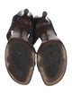 Donald Pliner Leather T-Strap Sandals