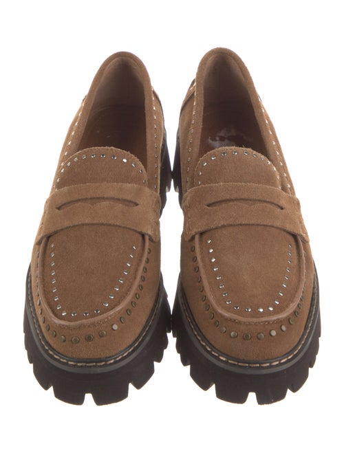 Donald Pliner Suede Loafers