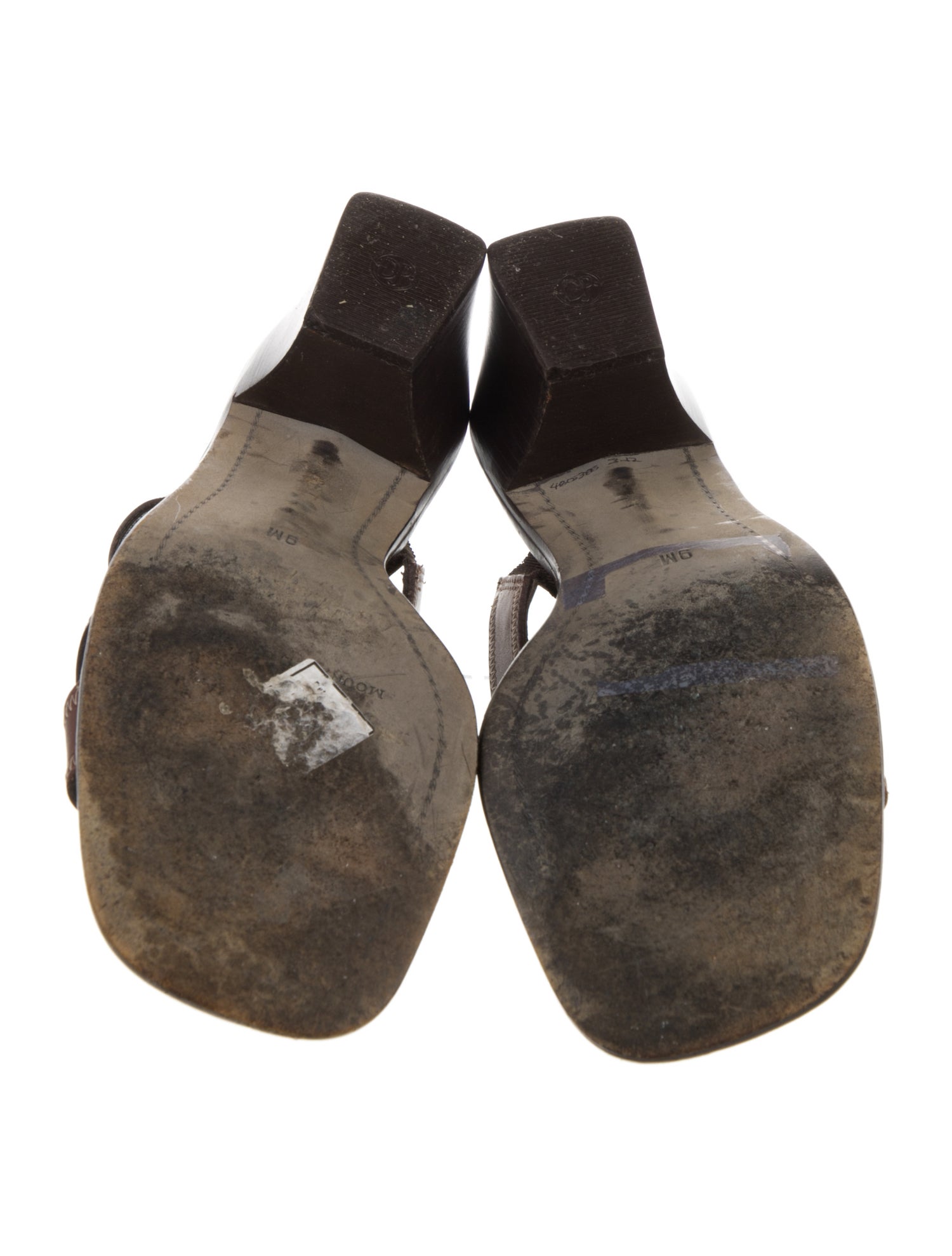 Donald Pliner Leather Slides