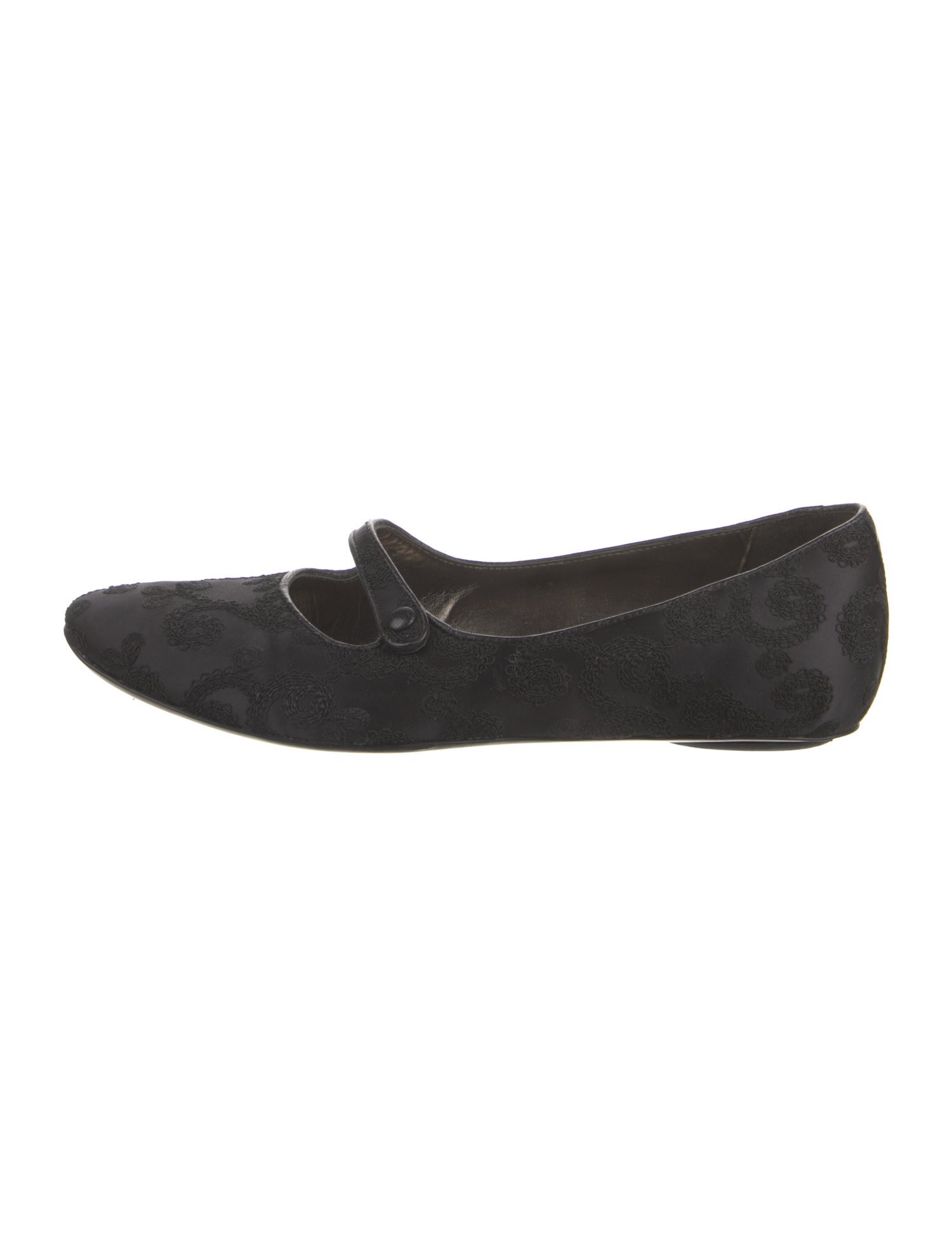 Donald Pliner Satin Mary Jane Flats