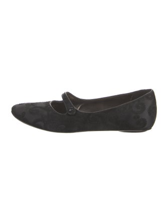 Donald Pliner Satin Mary Jane Flats