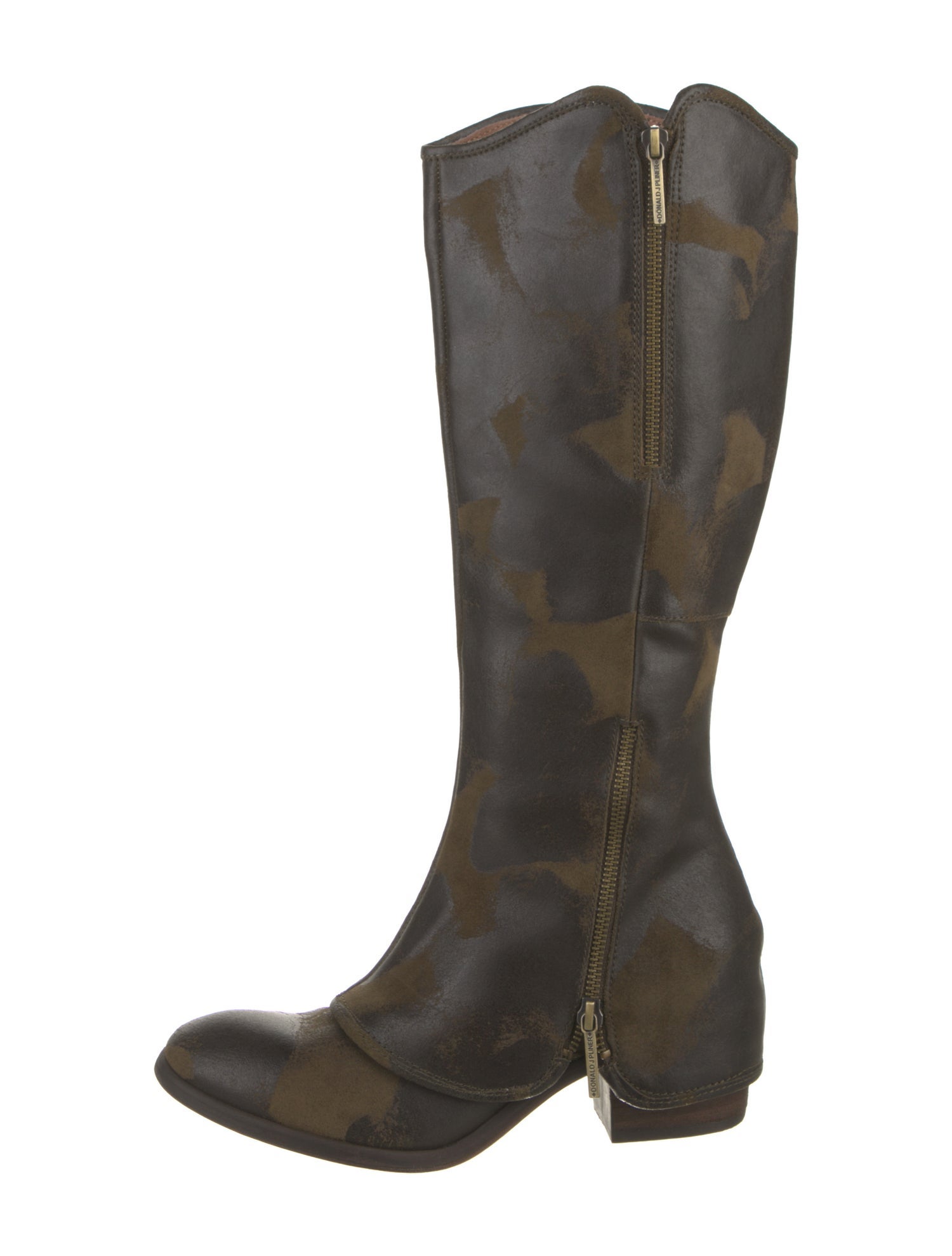 Donald Pliner Leather Riding Boots