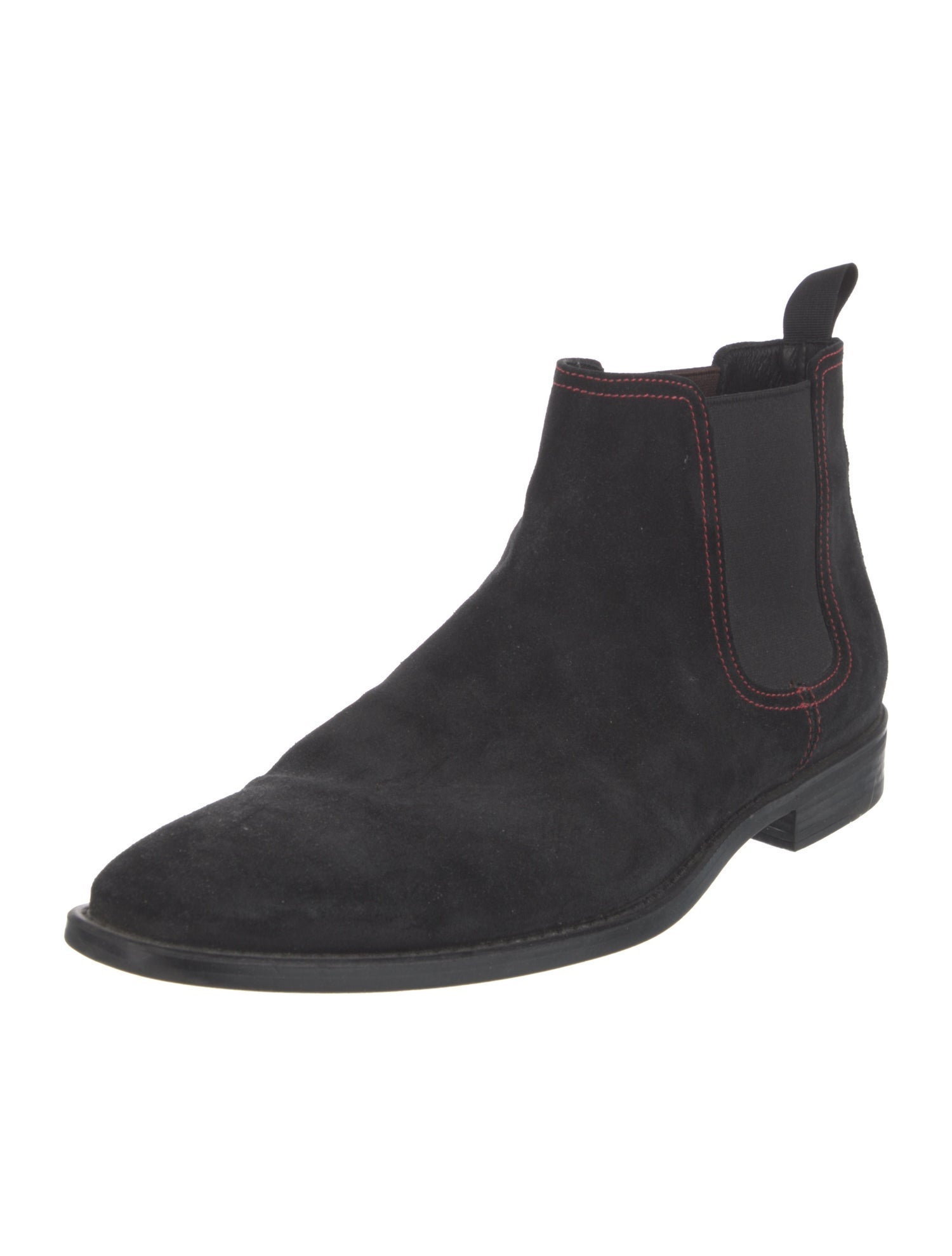Donald Pliner Suede Chelsea Boots