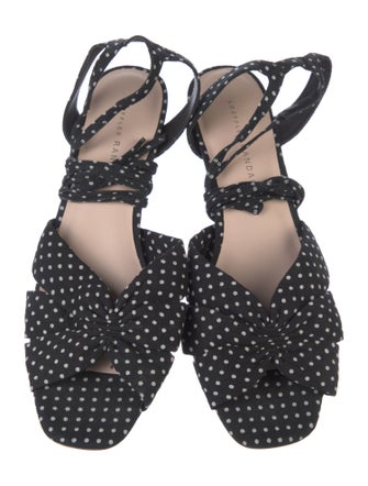 Donald Pliner Polka Dot Print Gladiator Sandals