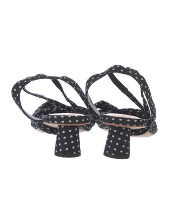 Donald Pliner Polka Dot Print Gladiator Sandals