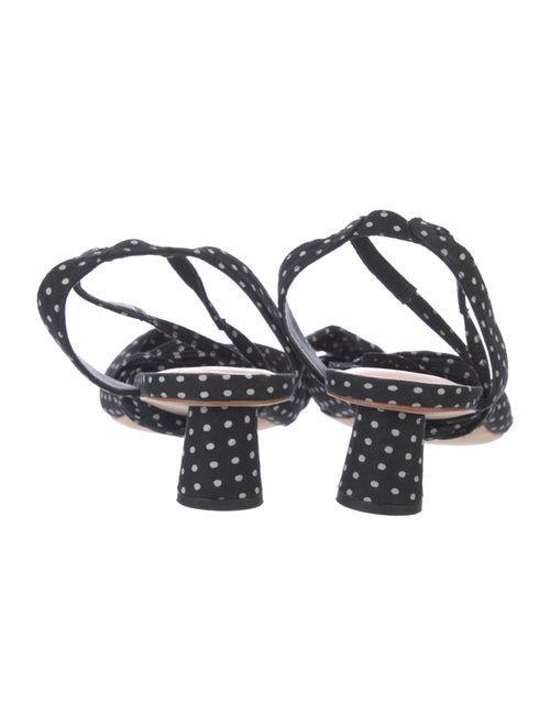 Donald Pliner Polka Dot Print Gladiator Sandals