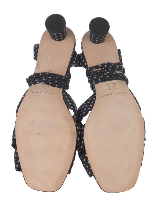 Donald Pliner Polka Dot Print Gladiator Sandals
