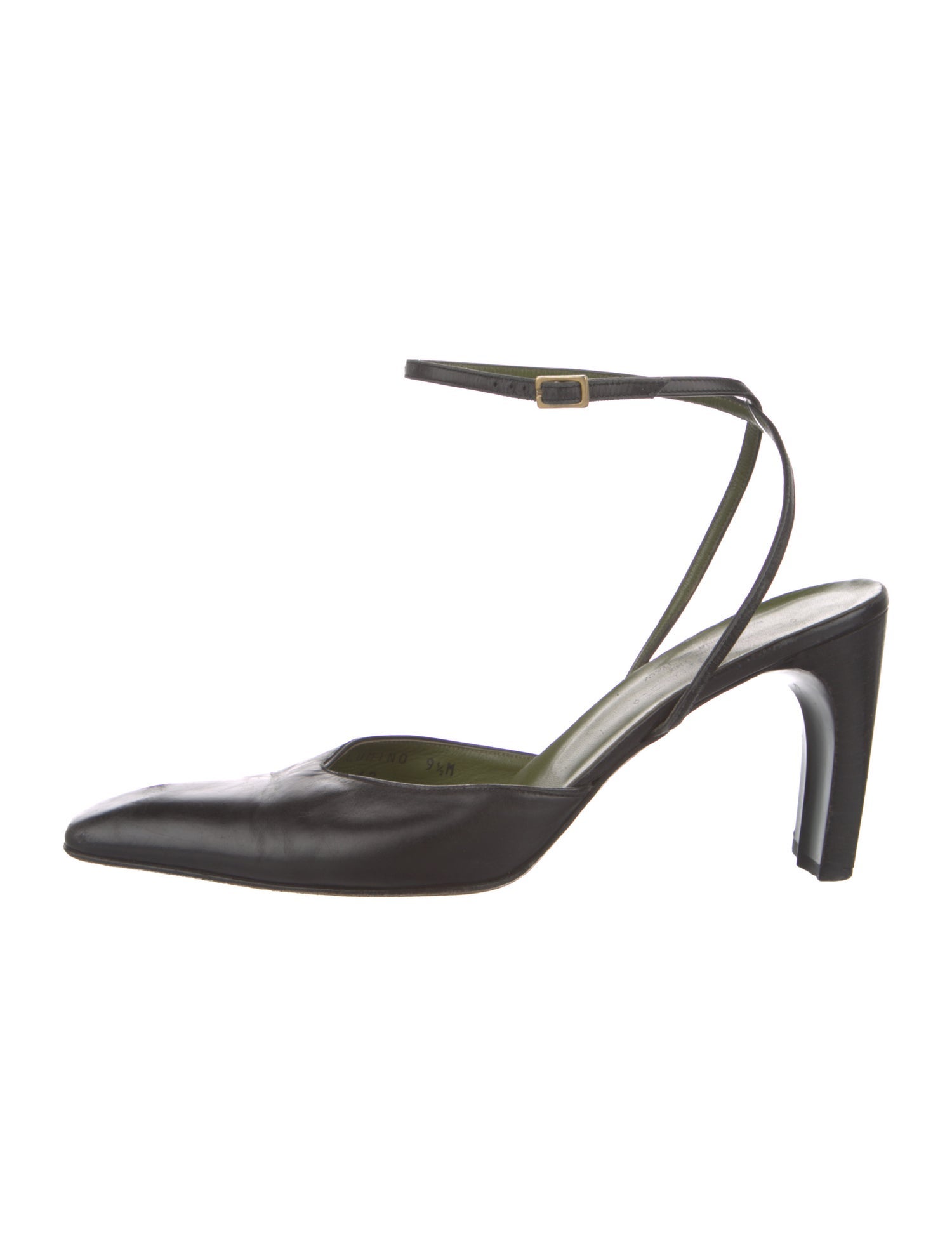 Donald Pliner Leather Slingback Pumps