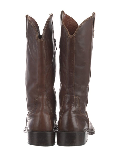 Donald Pliner Leather Western Boots