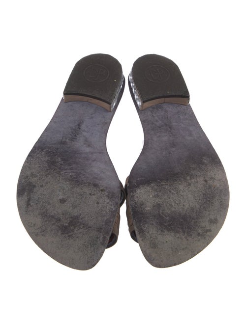 Donald Pliner Suede Slides