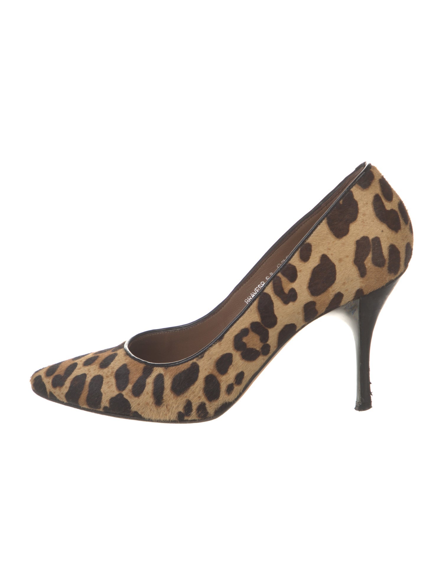 Donald Pliner Ponyhair Animal Print Pumps