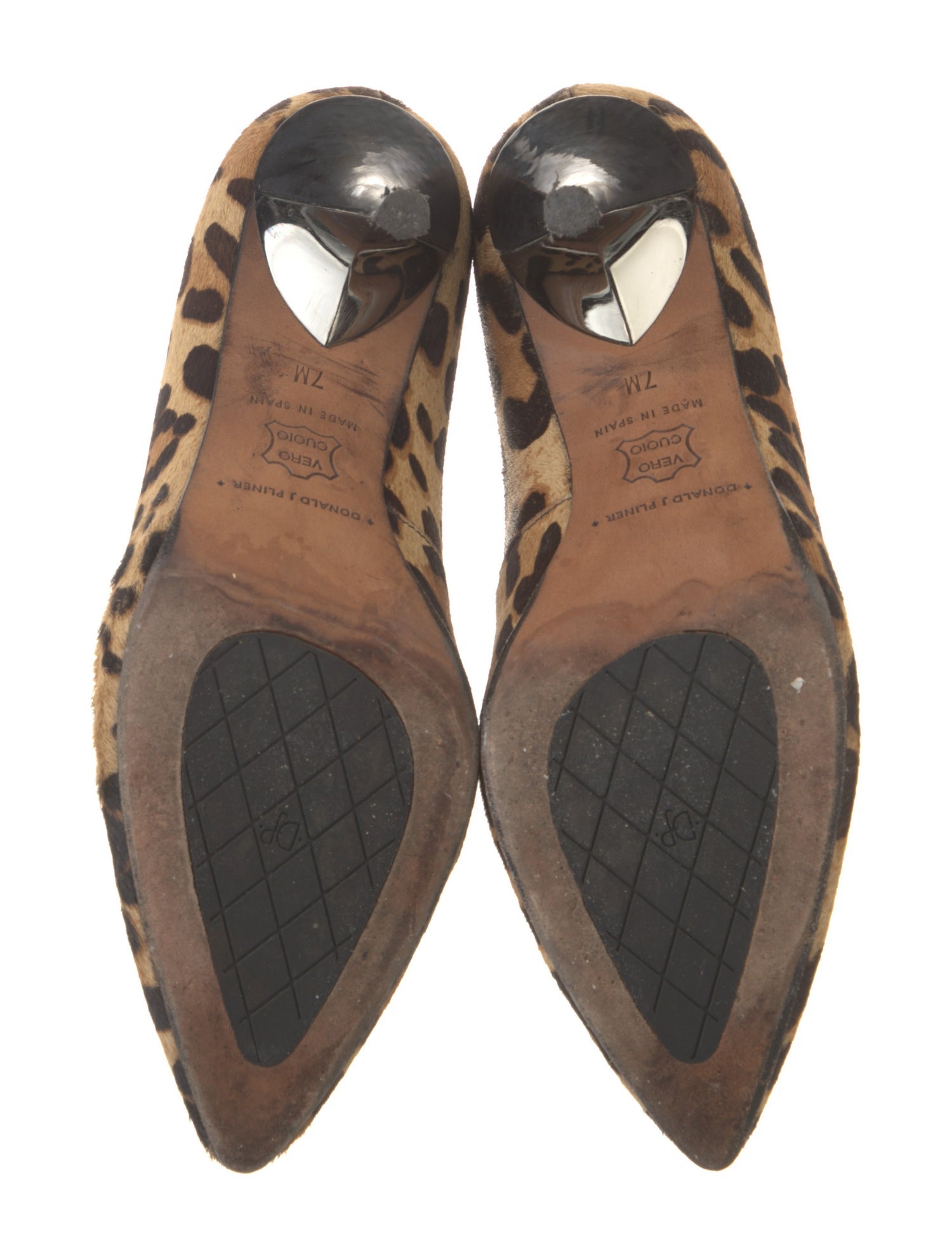 Donald Pliner Ponyhair Animal Print Pumps