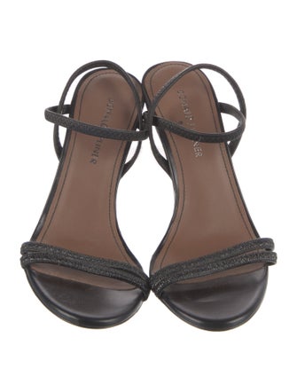 Donald Pliner Leather Slides