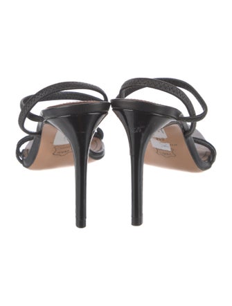 Donald Pliner Leather Slides