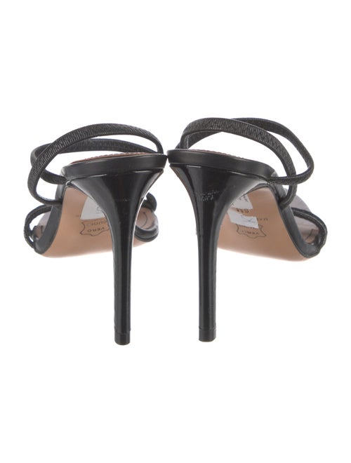 Donald Pliner Leather Slides