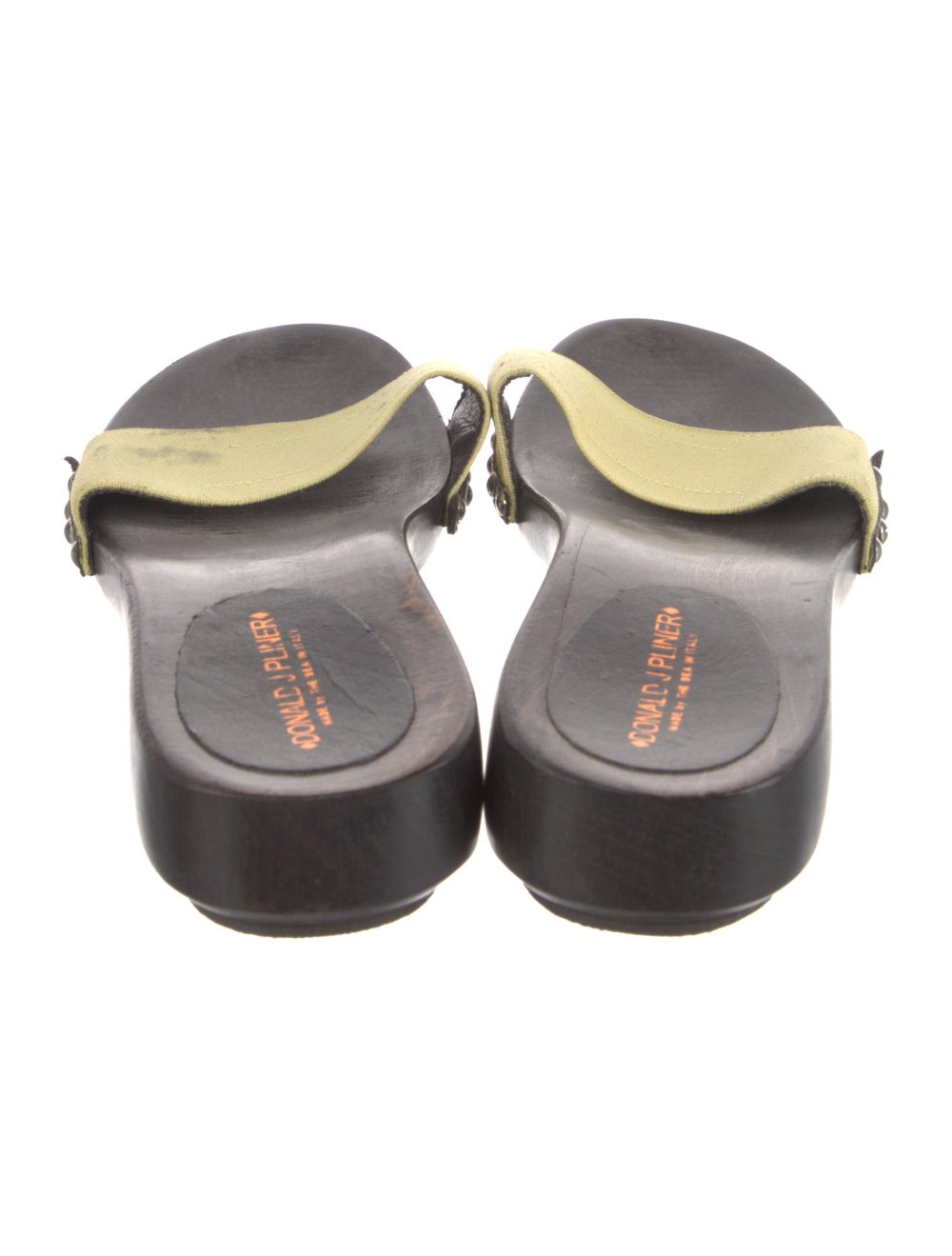 Donald Pliner Canvas Slides Printed - image 4