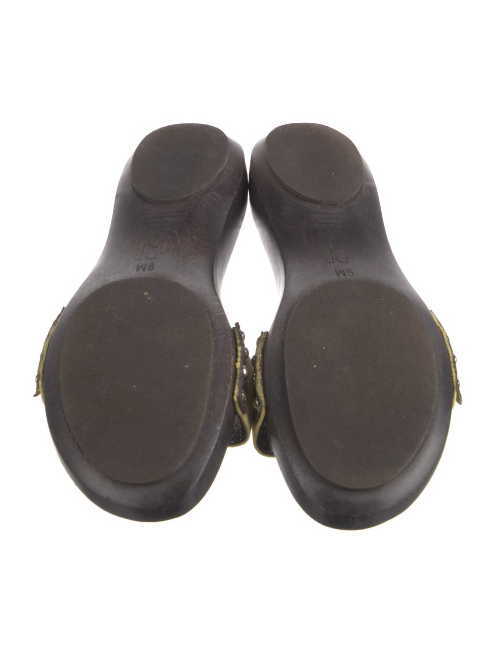 Donald Pliner Canvas Slides Printed - image 5