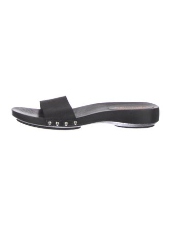 Donald Pliner Leather Slides