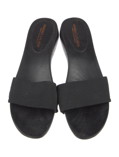 Donald Pliner Leather Slides