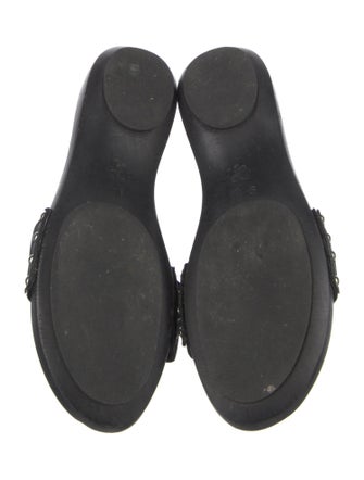 Donald Pliner Leather Slides