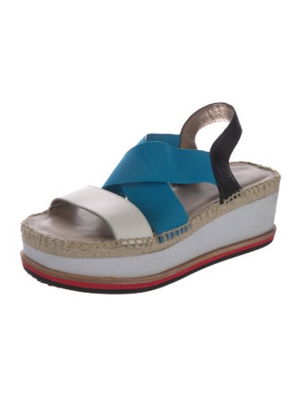 Donald Pliner Leather Slingback Sandals