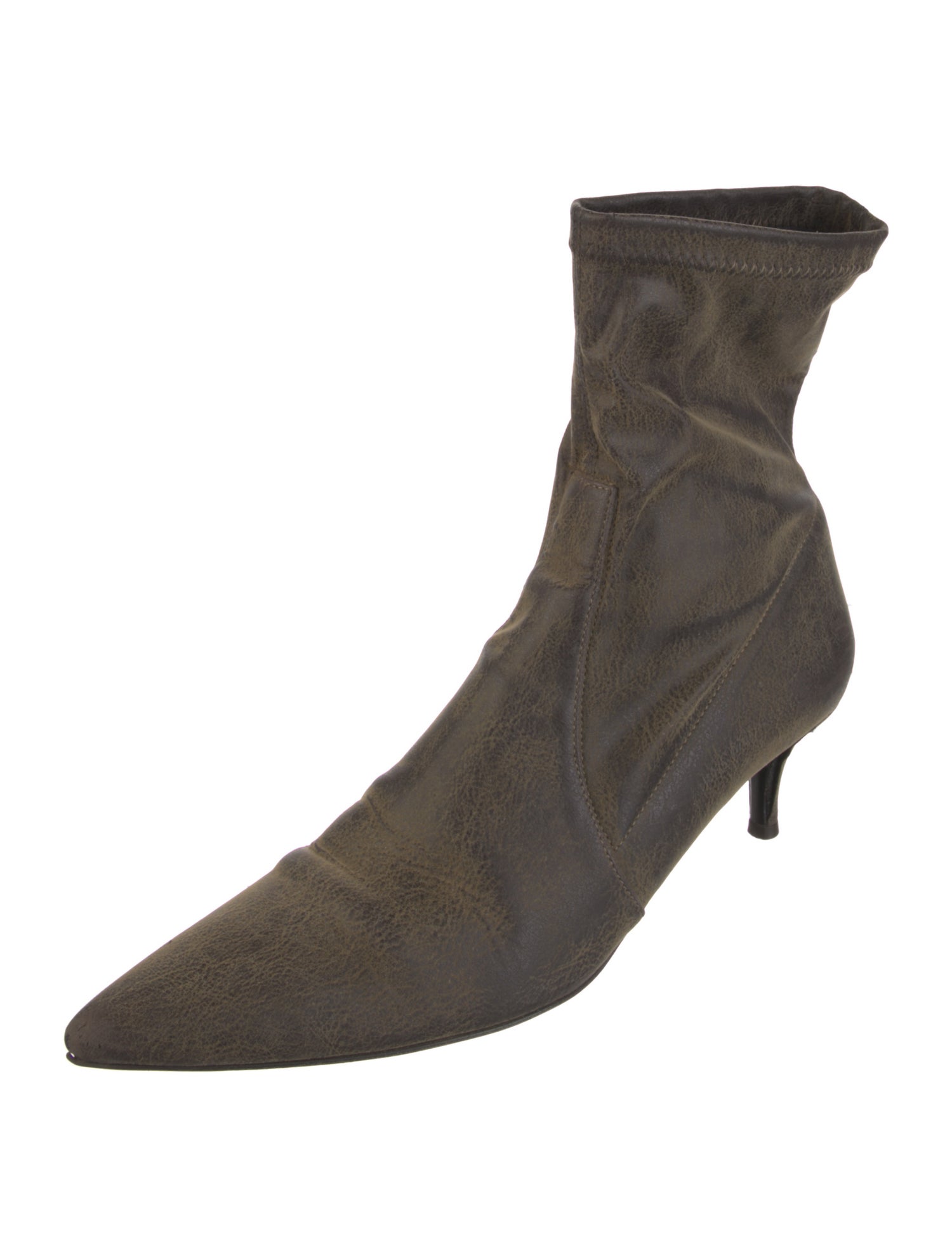 Donald Pliner Leather Sock Boots