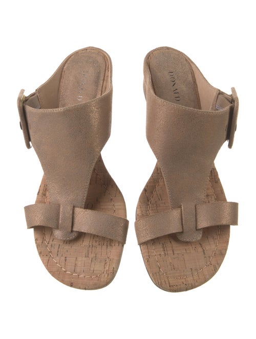 Donald Pliner Suede Slingback Sandals