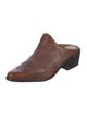 Donald Pliner Leather Mules