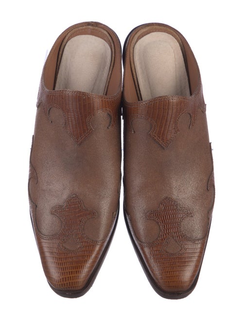Donald Pliner Leather Mules