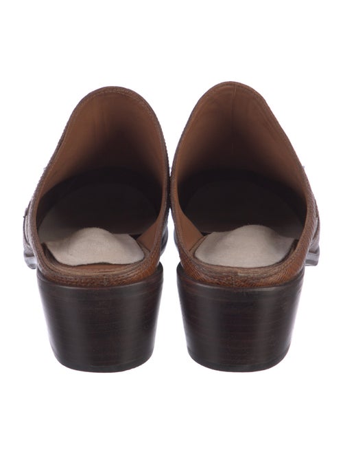 Donald Pliner Leather Mules