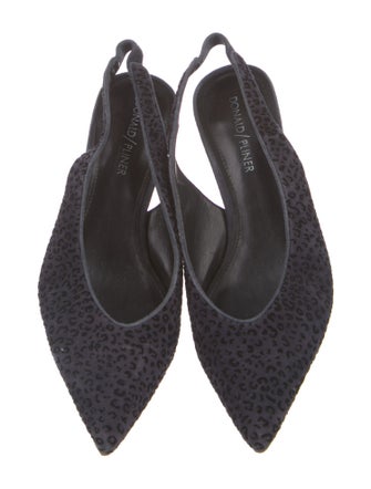 Donald Pliner Animal Print Slingback Pumps
