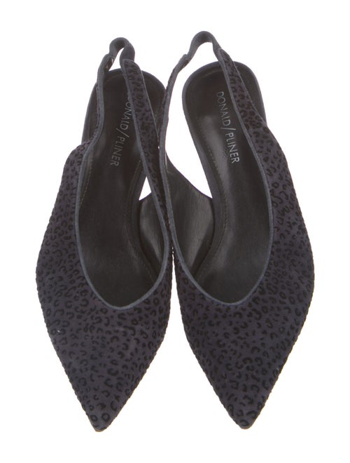Donald Pliner Animal Print Slingback Pumps