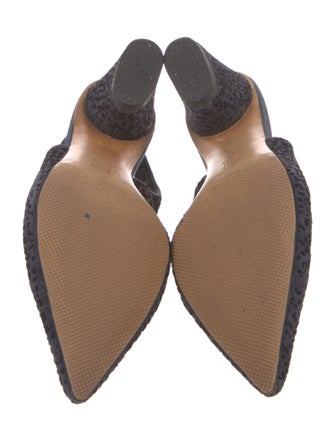 Donald Pliner Animal Print Slingback Pumps