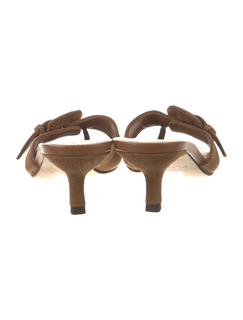 Donald Pliner Suede Slides