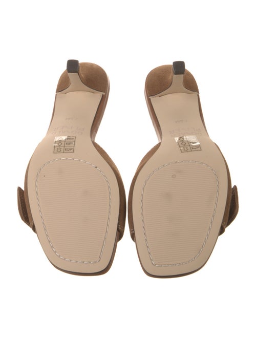 Donald Pliner Suede Slides